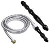 CLOUD 9 FRESH + DELUXE ANAL ENEMA PREMIUM SHOWER KIT W/ 2 TIPS & 6 FT STAINLESS STEEL male Q