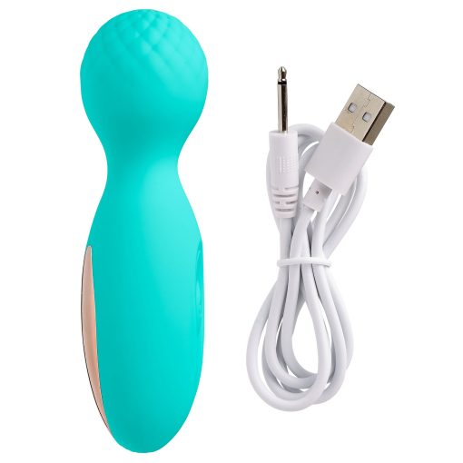 CLOUD 9 HEALTH & WELLNESS FLEXI-MASSAGER RECHARGEABLE WAND TEAL details