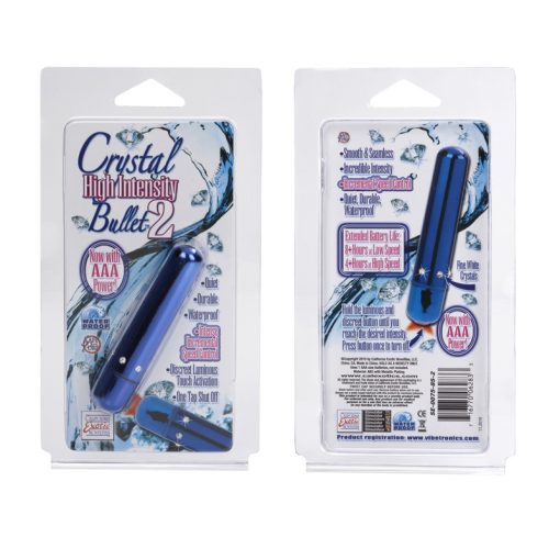 CRYSTAL HI INTENSITY BULLET 2 BLUE male Q