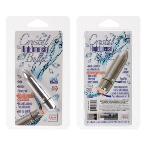 CRYSTAL HIGH INTENSITY BULLET SILVER male Q