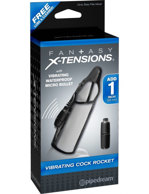(D) FANTASY X-TENSIONS VIBRATI COCK ROCKET