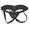 DIAMOND VELVET STRAP ON CORSET back