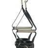 EDGE LEATHER HAND GRIP WRIST CUFFS back
