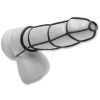 FETISH FANTASY ELITE COCKCAGE & RING SET BLACK details