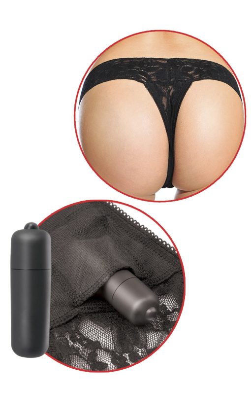 FETISH FANTASY PLUS SZ HANKY SPANK ME VIBRATING PANTY back