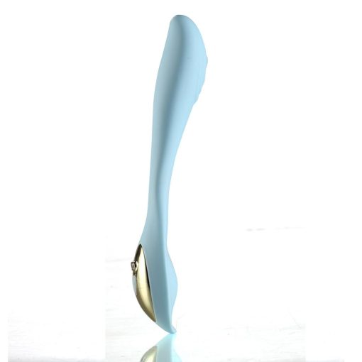 HARMONIE DUAL VIBRATOR TEAL SILICONE RECHARGEABLE male Q