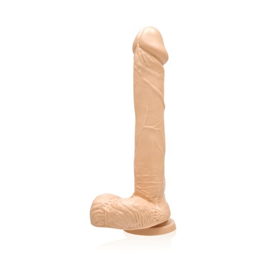IGNITE COCK W/BALLS 9IN FLESH W/SUCTION CUP back