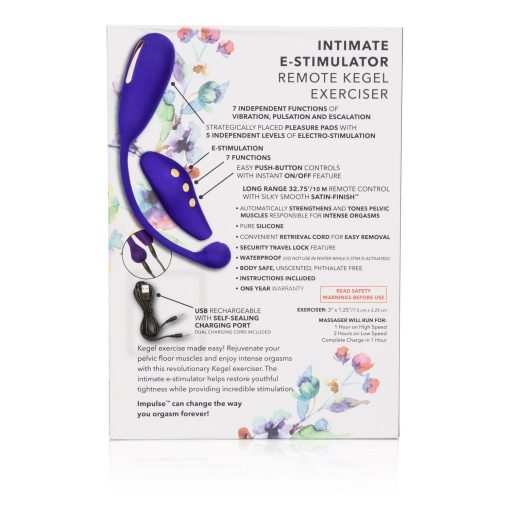 IMPULSE INTIMATE E-STIMULATOR REMOTE KEGEL EXERCISER male Q