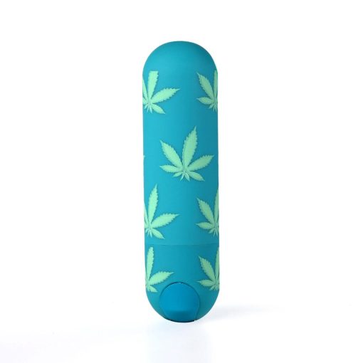 JESSI 420 10 FUNCTION MINI RECHARGEABLE BULLET EMERALD back