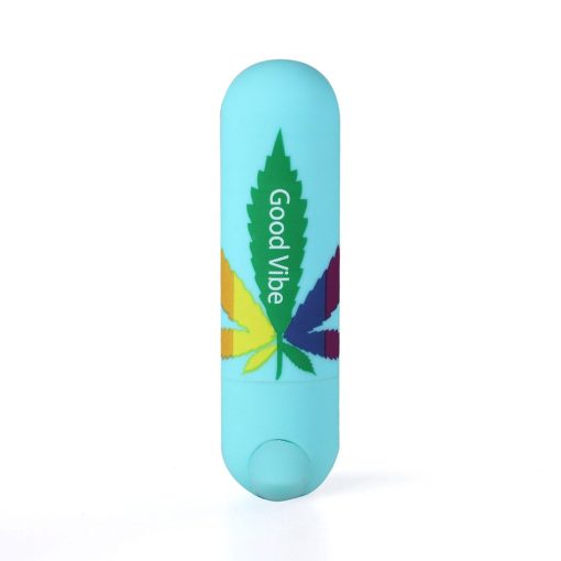 JESSI 420 10 FUNCTION MINI RECHARGEABLE BULLET TEAL back