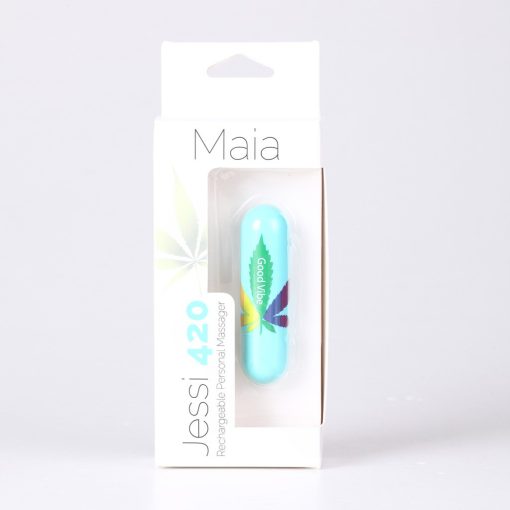 JESSI 420 10 FUNCTION MINI RECHARGEABLE BULLET TEAL details
