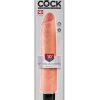 KING COCK 10 VIBRATING STIFFY BEIGE " details