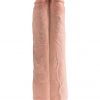 KING COCK 11 TWO COCKS ONE HOLE BEIGE " back