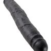 KING COCK 12IN SLIM DOUBLE DILDO BLACK main