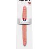 KING COCK 12IN SLIM DOUBLE DILDO FLESH details