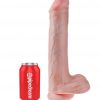 KING COCK 13 COCK W/BALLS FLESH " male Q