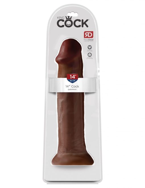 KING COCK 14 COCK BROWN " details