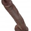 KING COCK 14 COCK W/BALLS BROWN " back