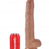 KING COCK 14 COCK W/BALLS TAN " male Q