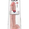 KING COCK 15 COCK W/BALLS FLESH " 2