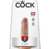 KING COCK 5 COCK TAN " 2