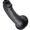 KING COCK 6IN COCK BLACK back