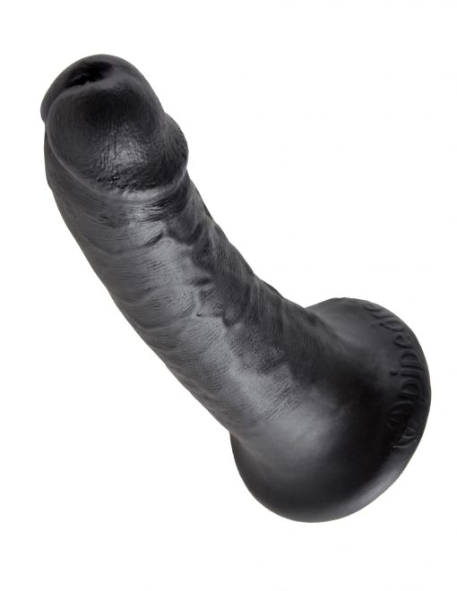 KING COCK 6IN COCK BLACK back