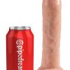 KING COCK 7 UNCUT FLESH " back