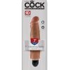 KING COCK 7 VIBRATING STIFFY TAN " details