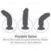 KING COCK 7IN COCK W/BALLS FLESH VIBRATING 2