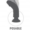 KING COCK 7IN COCK W/BALLS FLESH VIBRATING 3