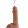 KING COCK 8 SQUIRTING COCK W/ BALLS TAN " main