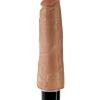 KING COCK 8 VIBRATING STIFFY TAN " main