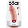 KING COCK 8IN COCK FLESH male Q