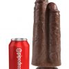 KING COCK 9 TWO COCKS ONE HOLE BROWN " main