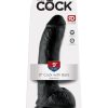 KING COCK 9IN COCK W/BALLS BLACK 2