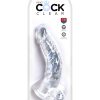 KING COCK CLEAR 7.5 IN COCK W/ BALLS main