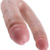 KING COCK DOUBLE TROUBLE LARGE FLESH back