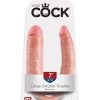 KING COCK DOUBLE TROUBLE LARGE FLESH 2