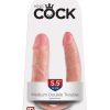 KING COCK DOUBLE TROUBLE MEDIUM FLESH 2
