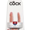 KING COCK DOUBLE TROUBLE SMALL FLESH 2