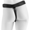 KING COCK STRAP ON HARNESS W/ 6 COCK TAN " back