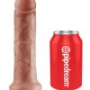 KING COCK STRAP ON HARNESS W/ 8COCK TAN " 2