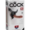 KING COCK STRAP ON HARNESS W/ 8COCK TAN " 3