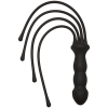 KINK THE QUAD SILICONE WHIP 18 BLACK " back
