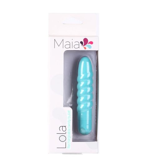 LOLA RECHARGEABLE TWISTY BULLET TEAL back