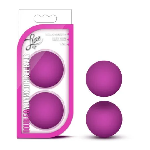 LUXE DOUBLE O KEGEL BALLS 1.3 OZ PINK male Q
