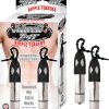 MACK TUFF NIPPLE TEASERS SILVER/BLACK main