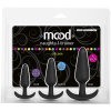 MOOD NAUGHTY 1 TRAINER SET BLACK back
