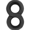 My Cockring Figure Eight Cock & Scrotum Ring Black Main